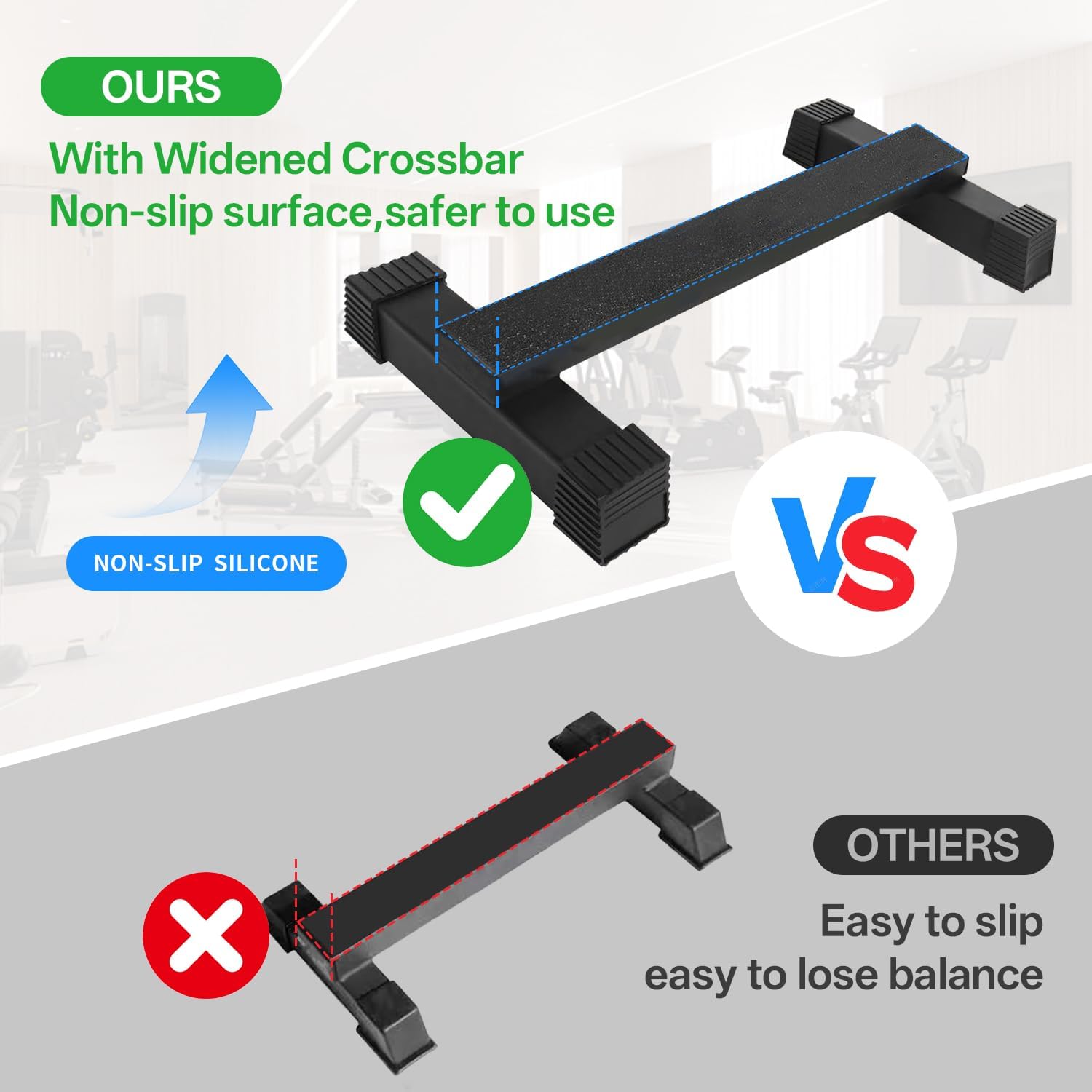 Standing Calf Raise Machine Bar Squat Pedal Platform Strength Trainer