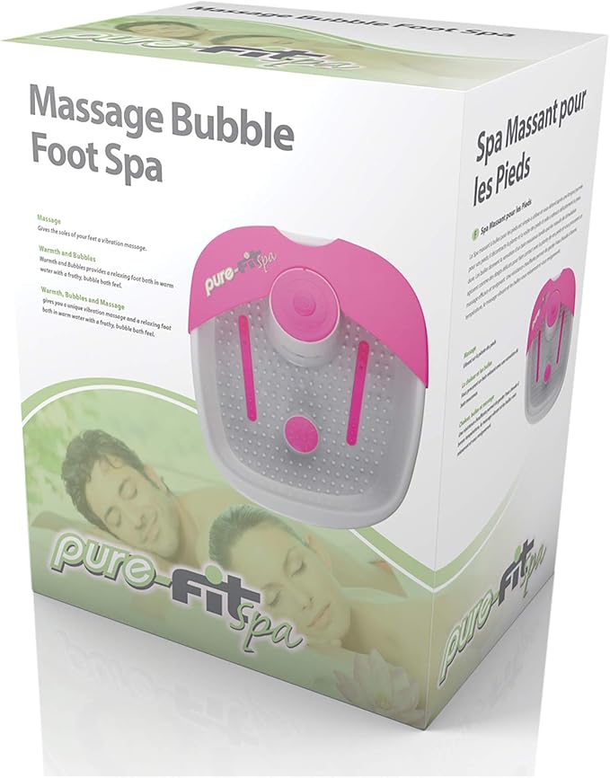 Foot Spa Bath Bubble Massage Heat Relax Foot Soak Tub