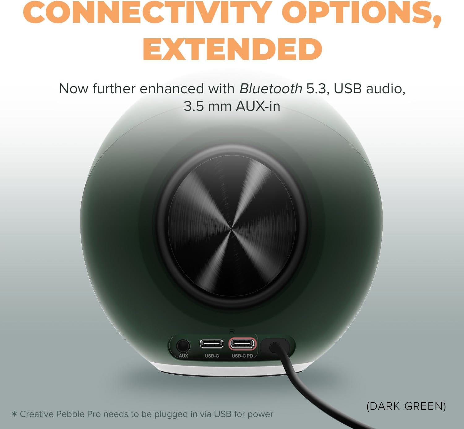 USB C PC Speakers Bluetooth 5.3 RGB Desktop Stereo Audio