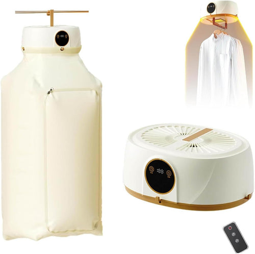 Automatic Clothes Ironing Machine Portable Dryer Steamer Remote
