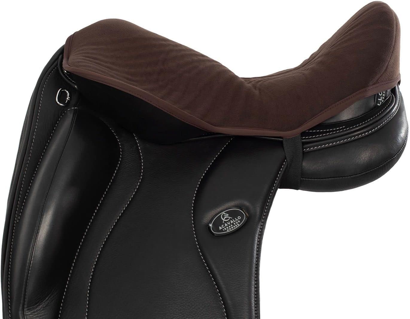 Brown Dressage Gel Seat Cushion 10mm Size L Dri Lex