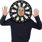 Dartboard Hat Fancy Dress Costume 24 Pack Party Stag Night