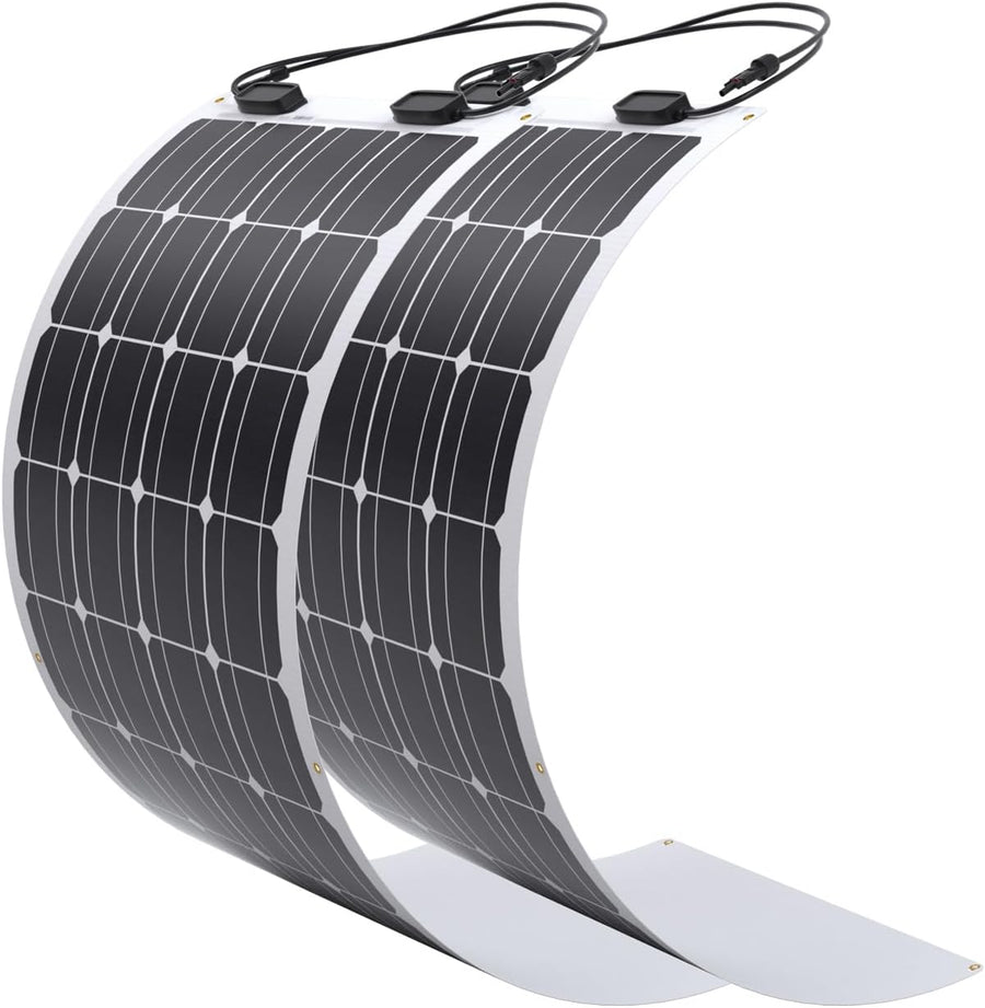 200W Ultra Flexible Solar Panel Kit 12V ETFE RV Boat