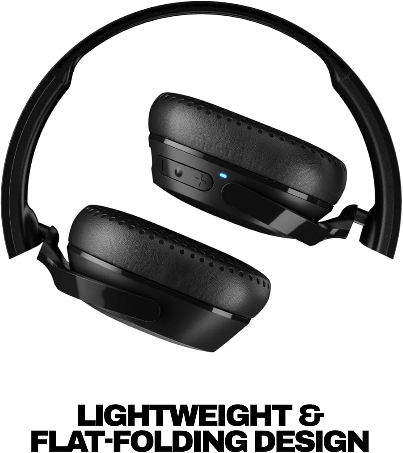Wireless On Ear Bluetooth Headphones 34 Hour Battery Foldable