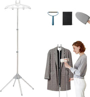 Garment Steamer Stand Adjustable Clothes Hanger 360 Rotating Foldable