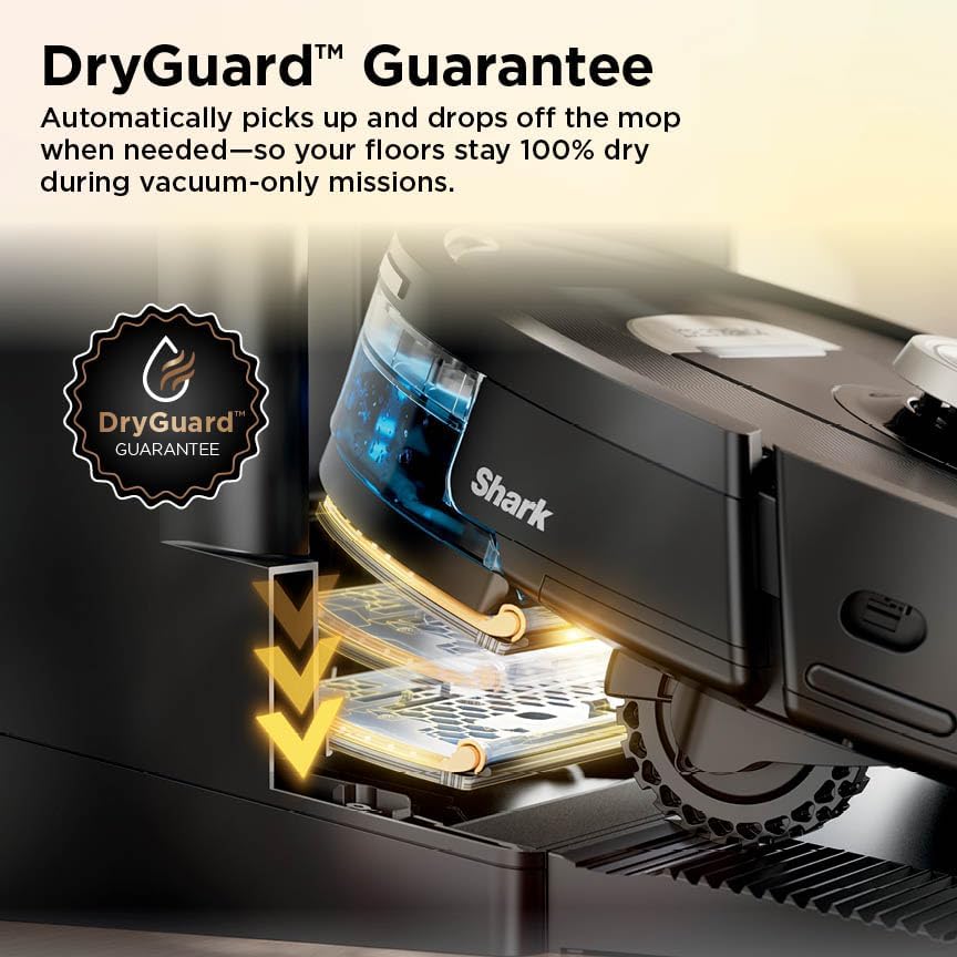 Robot Vacuum Mop Wet Dry Auto Clean Multi Surface Smart Cleaning