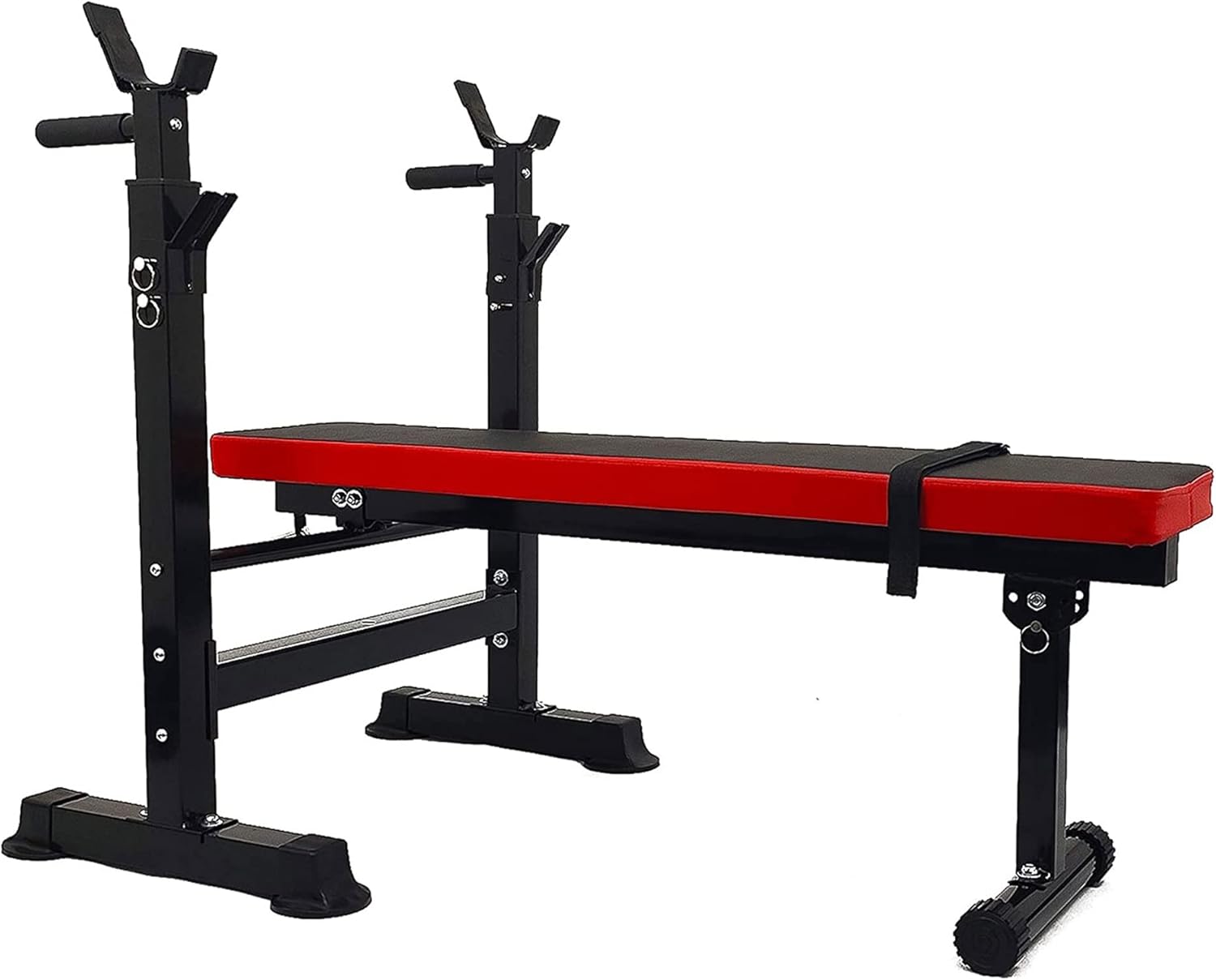 Adjustable Olympic Weight Bench Squat Rack Folding Workout Station