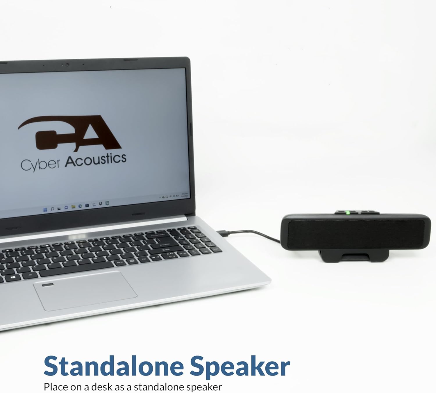 USB Speaker Bar Stereo Monitor Mount PC Laptop Soundbar Clamp