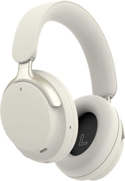 Wireless Noise Cancelling Over Ear Headphones 100Hr Battery Beige