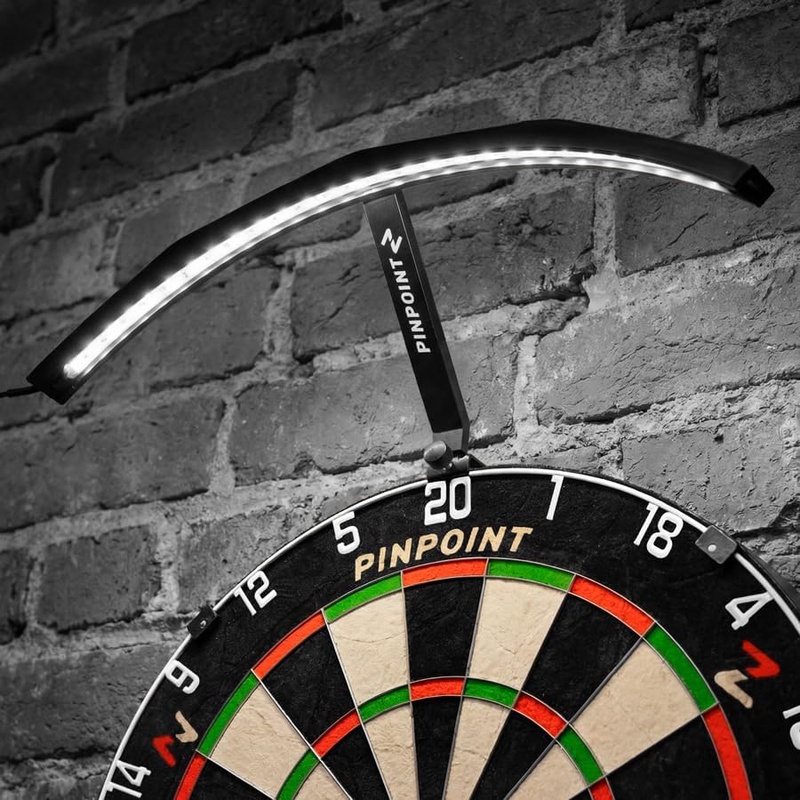 Dartboard LED Light 360 Ring Shadow Free Universal Fit Bright