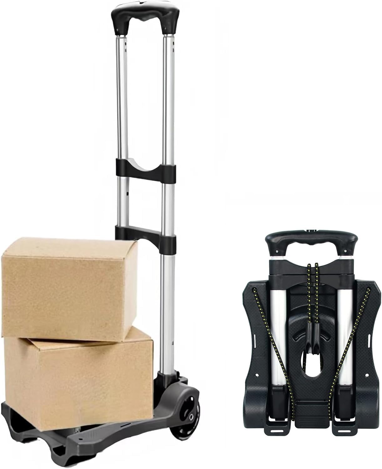 Folding Sack Barrow Trolley 40KG 2 Wheel Compact Cart