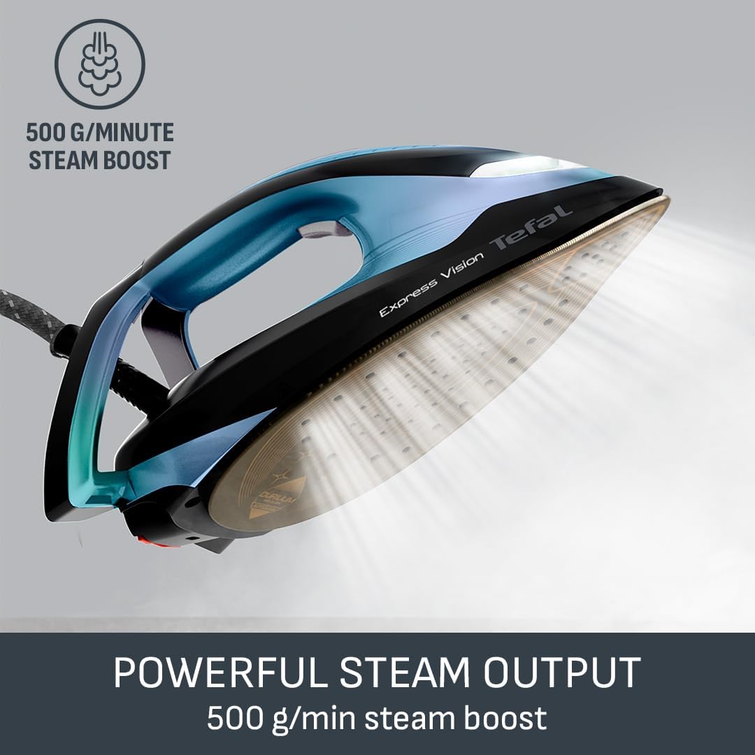 Steam Generator Iron 7 Bar 600g Steam Boost 1.8L Tank LED Tip