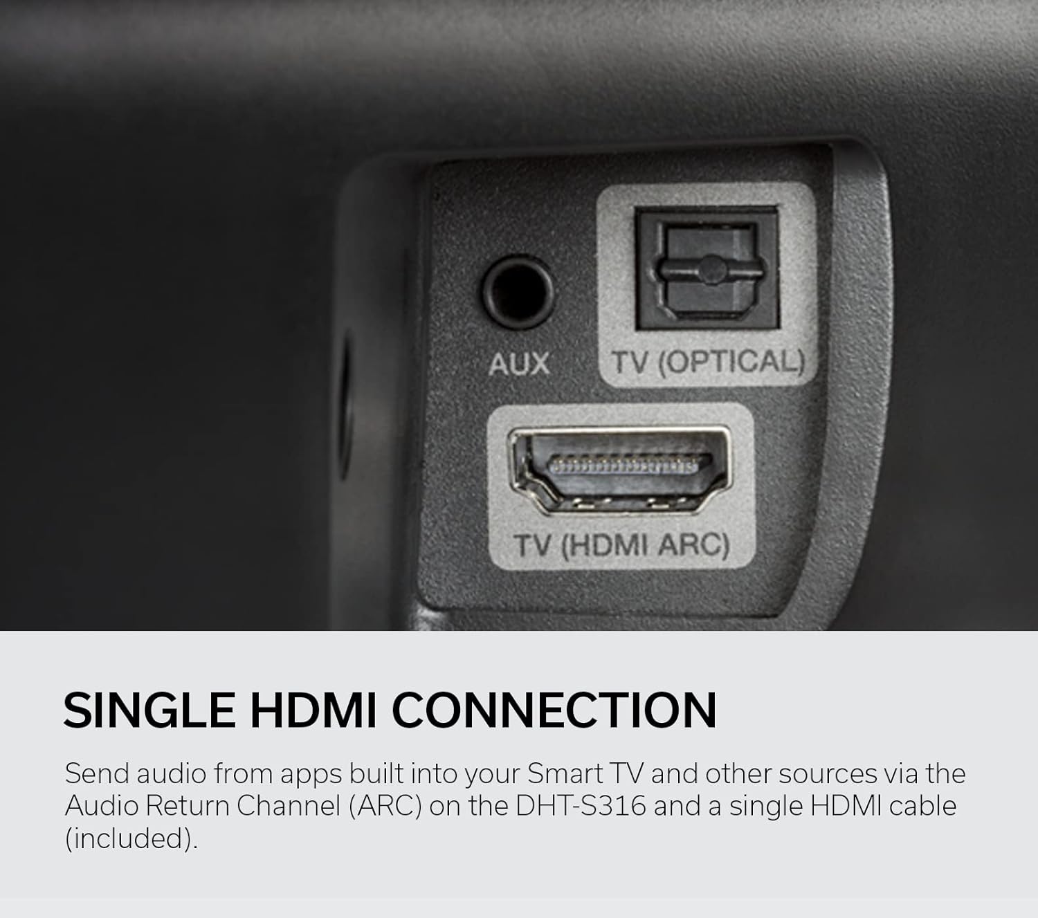 Bluetooth TV Soundbar Wireless Subwoofer Dolby DTS HDMI ARC Wall Mount