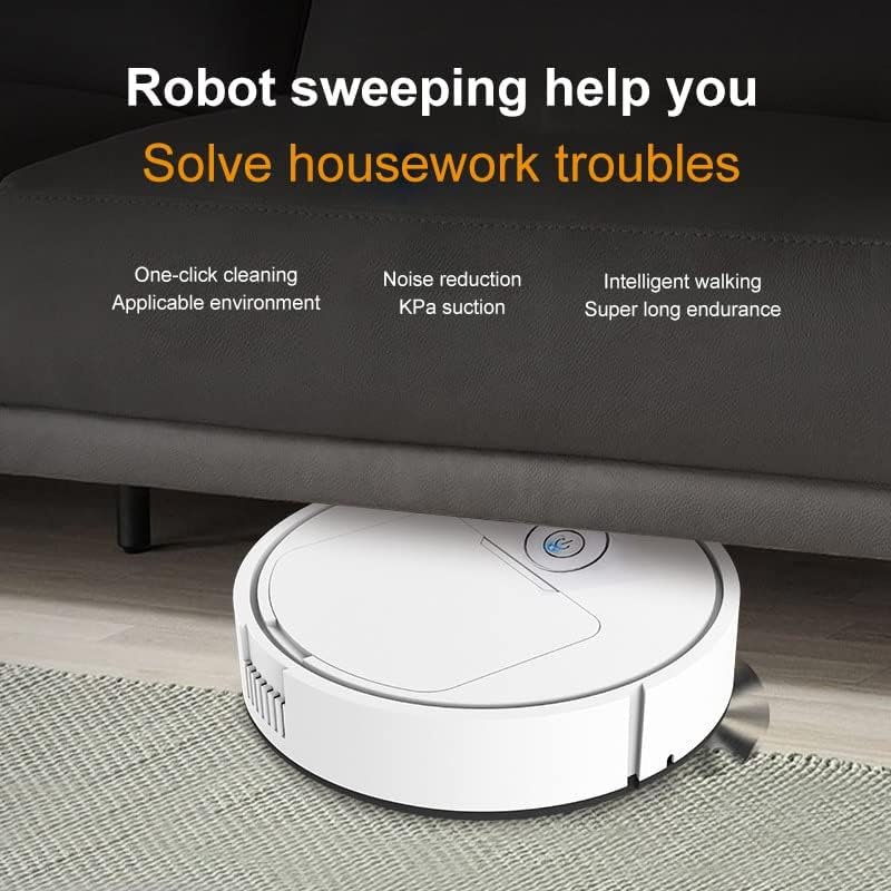 Handheld Robot Vacuum Cleaner 1000Pa Cordless Wet Dry Smart Touch