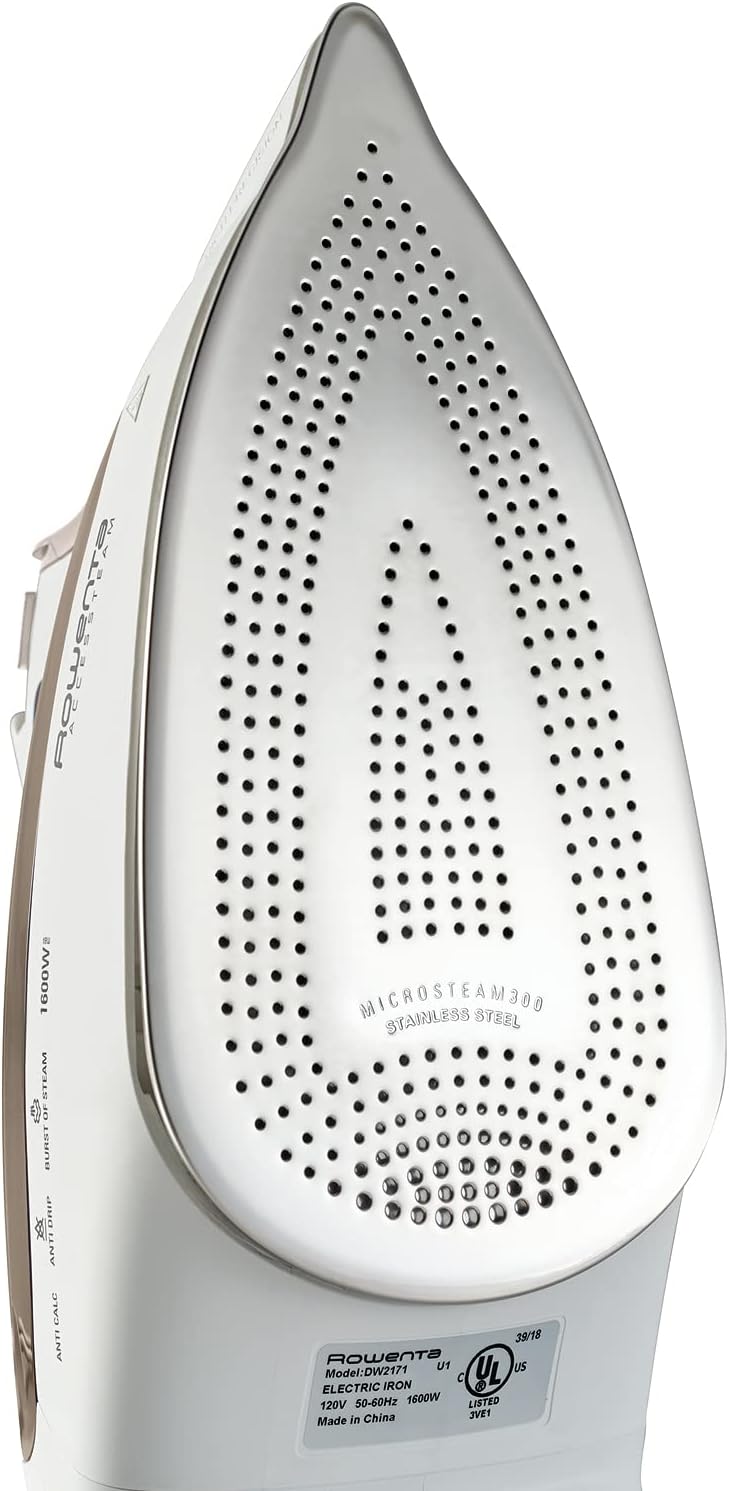 2400W Steam Iron 120g Boost Stainless Soleplate Vertical Steam