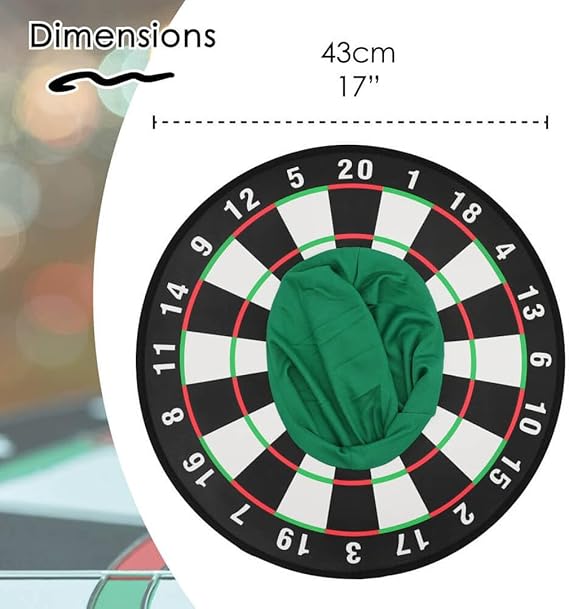 Dartboard Hat Fancy Dress Costume 24 Pack Party Stag Night