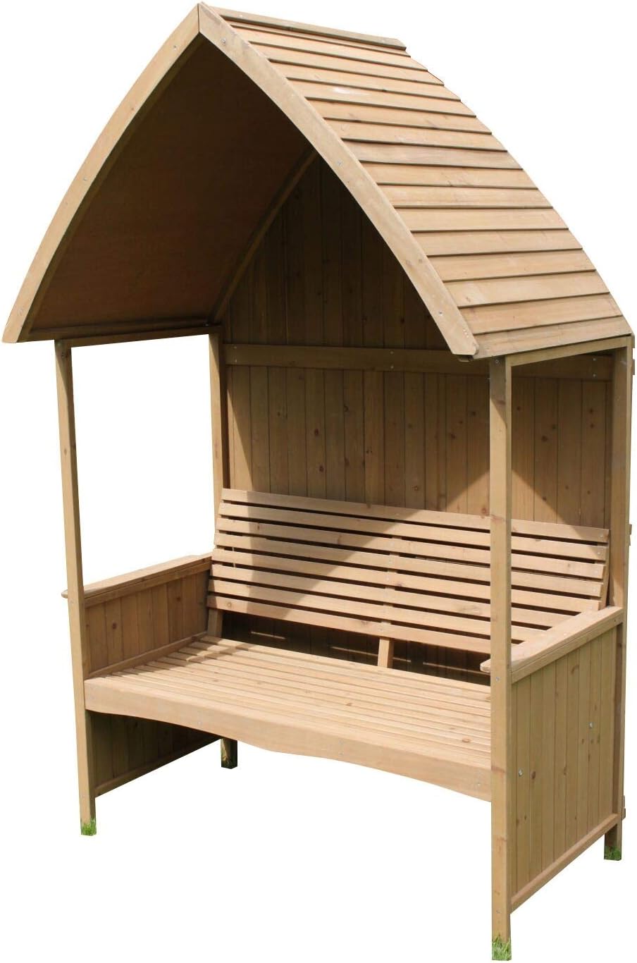 Wooden Garden Arbour Bench Pergola Seat Outdoor Arch