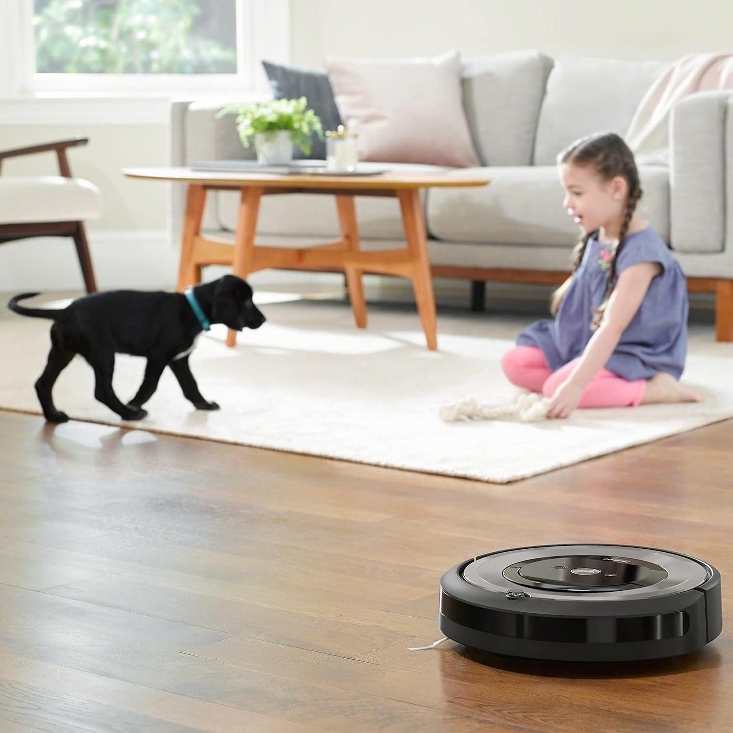 Robot Vacuum Mop Combo LiDAR Mapping WiFi Voice Control Auto Clean