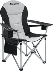 XL Heavy Duty Camping Chair 550 LBS Lumbar Support Cooler Seat