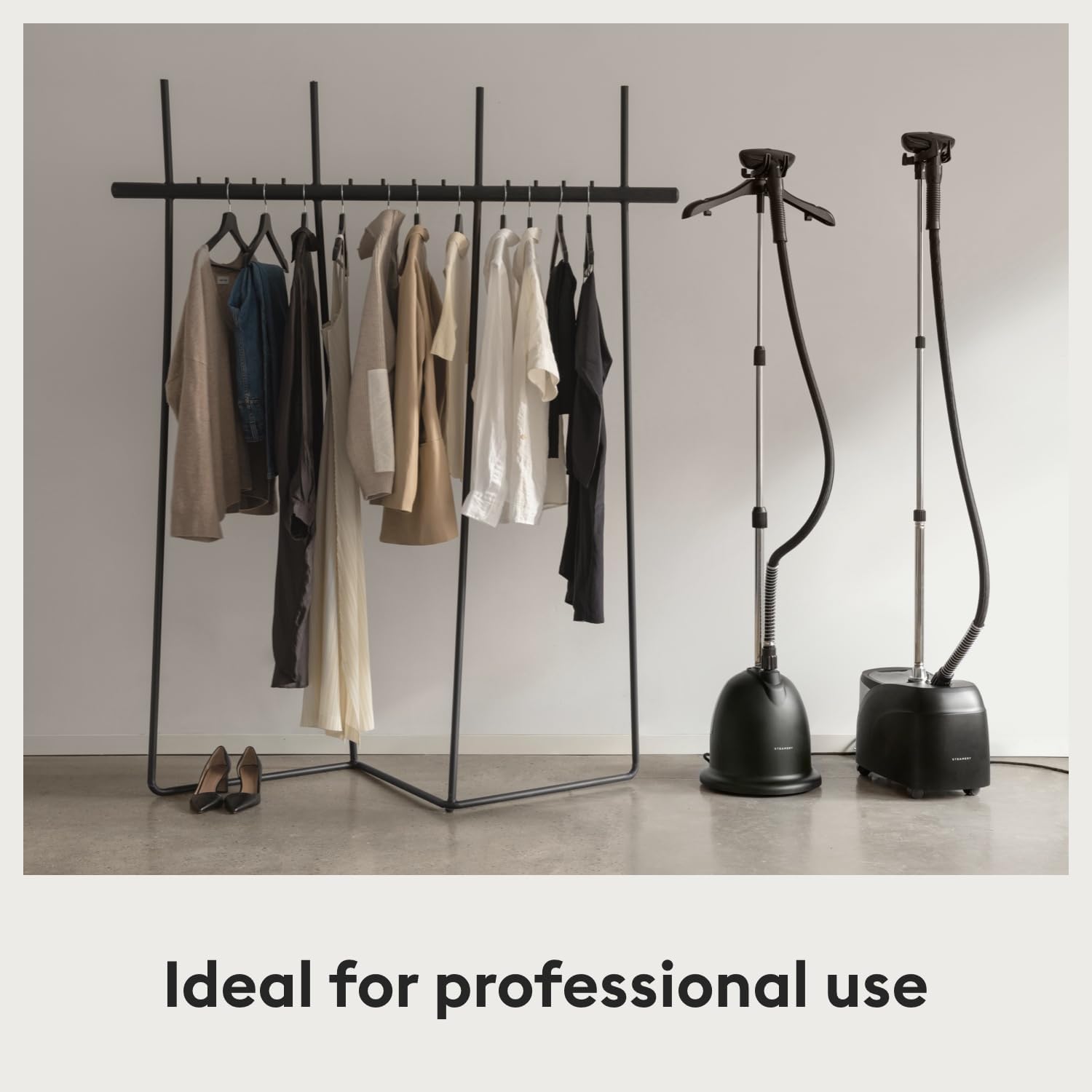 Professional Standing Garment Steamer 1850W Powerful Clothes Steamer