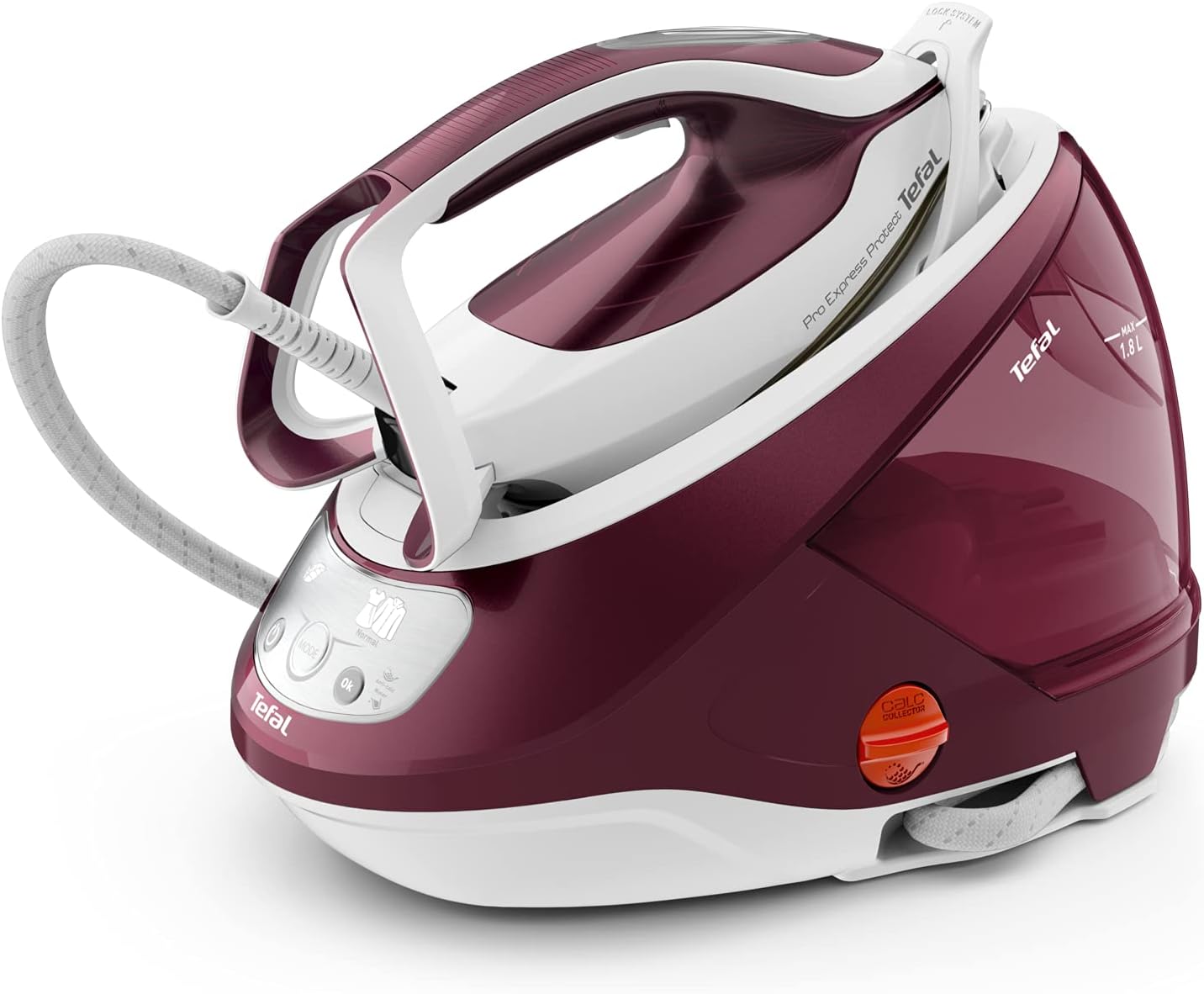 2600W Steam Generator Iron 7.5 Bar 540g Boost 1.8L Tank Soleplate
