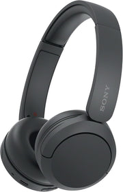 Black On Ear Bluetooth Headphones 50H Battery Lightweight