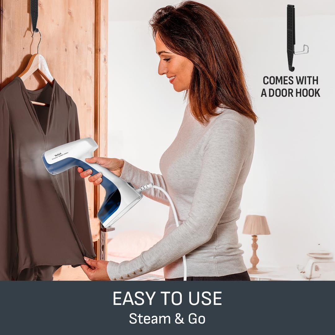 Handheld Clothes Steamer 1400W Fast Heat 25g Steam Portable
