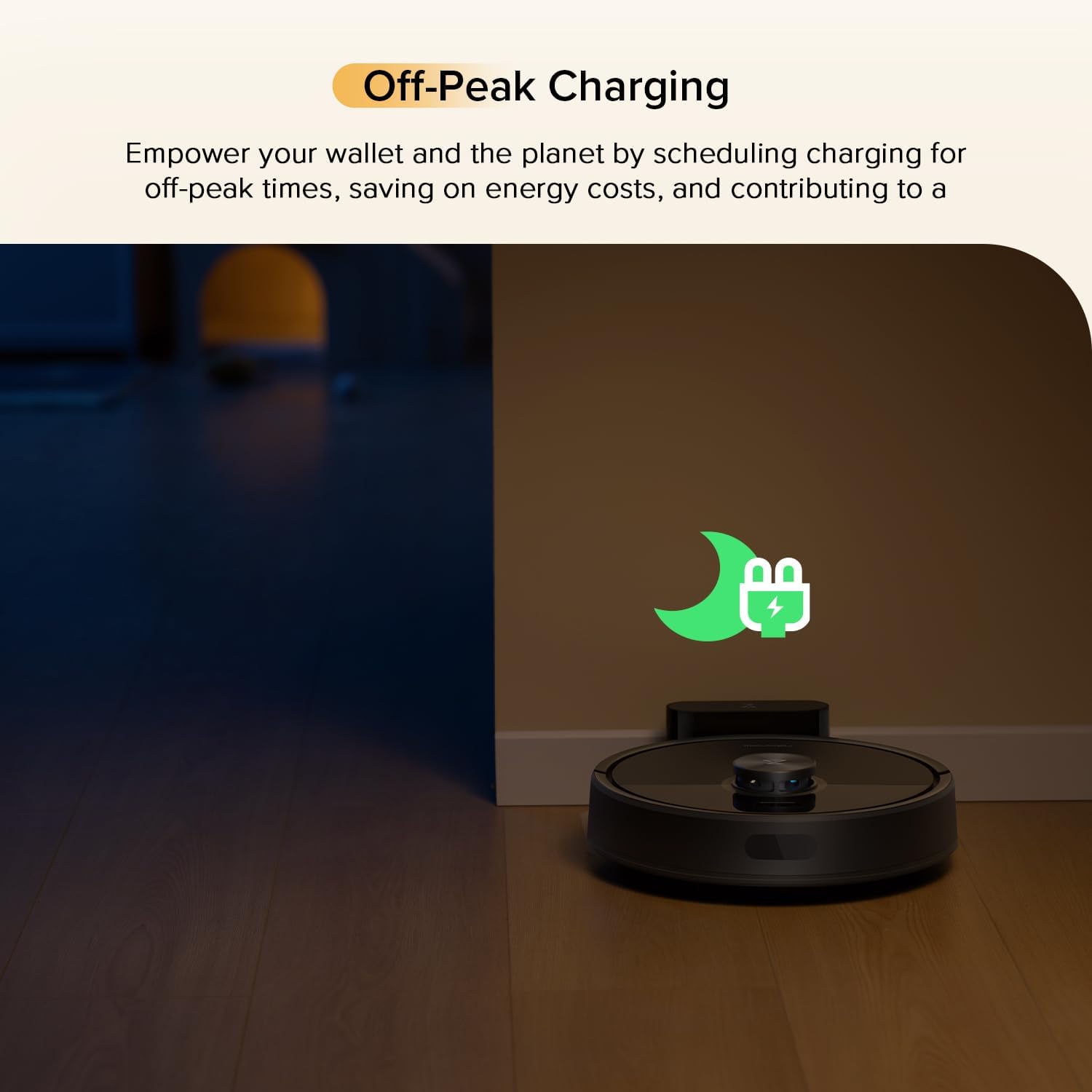 Robotic Vacuum Mop 10000Pa LiDAR Smart Mapping App Pet Hair