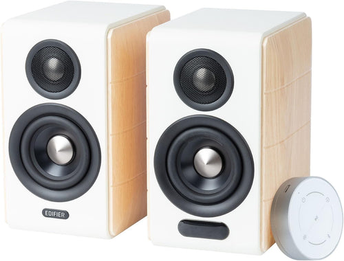 Hi Res Bookshelf Speakers 88W Bluetooth 5.3 Studio Monitor USB C