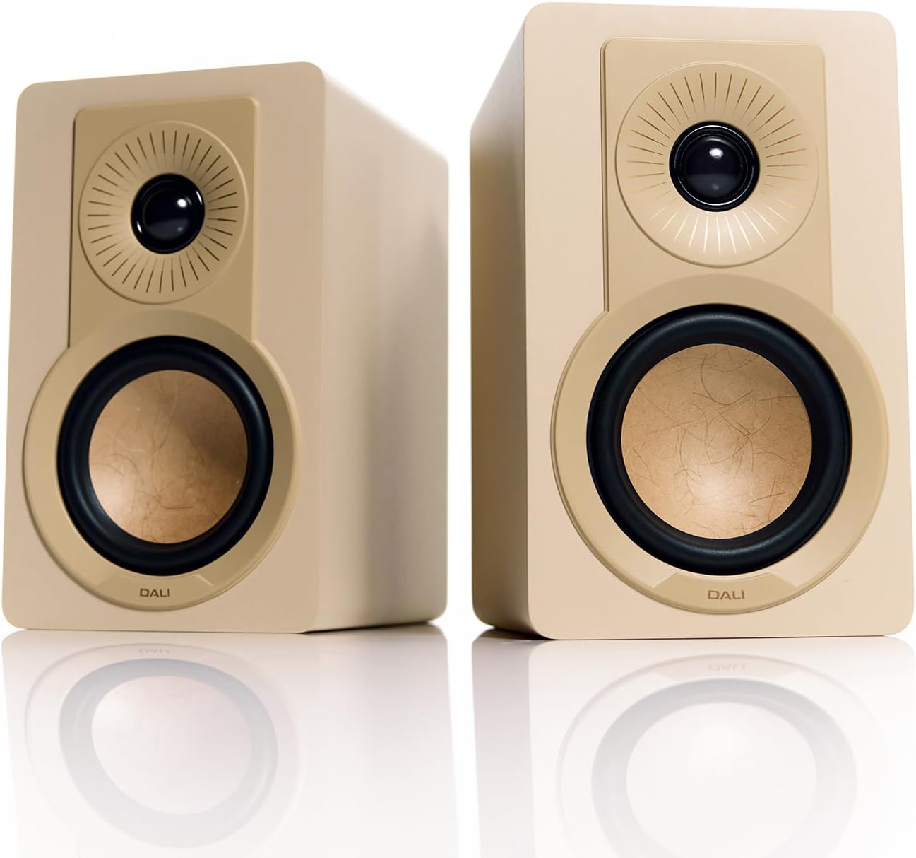 HiFi Bookshelf Speakers Pair 2 Way Passive 4.5 Inch Woofer
