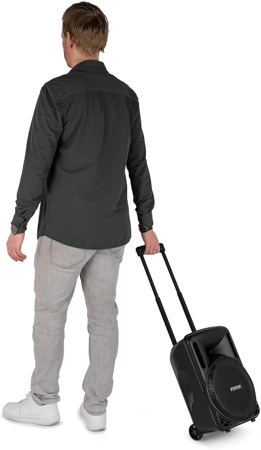 Portable PA Speaker 450W 10 Inch Bluetooth LED Wireless Mic