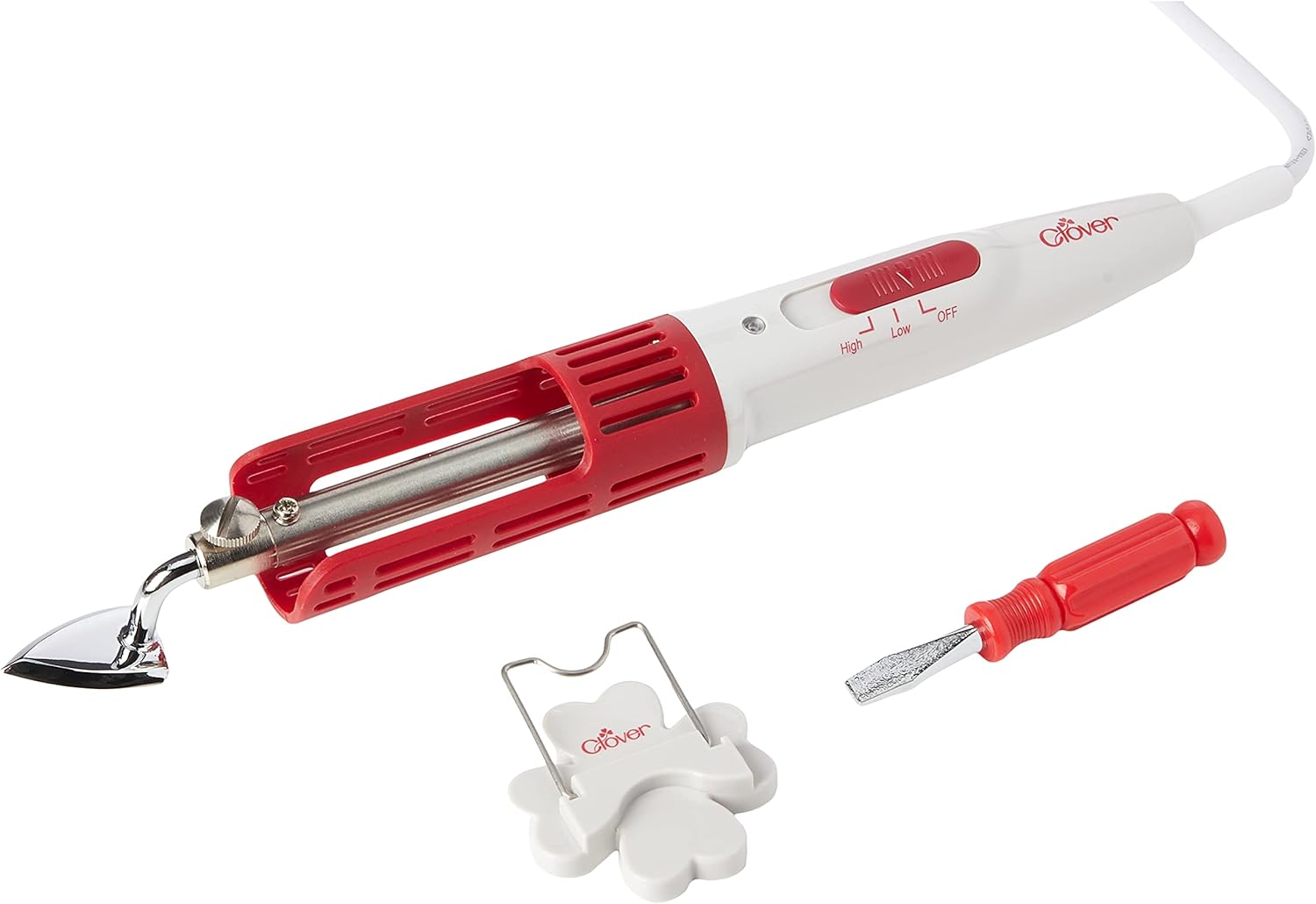 Mini Craft Iron for Quilting Sewing Portable Lightweight w Interchangeable Tip