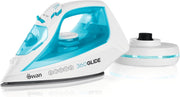 Cordless Steam Iron 2800W Ceramic Soleplate 2-in-1 Corded 300ml Tank