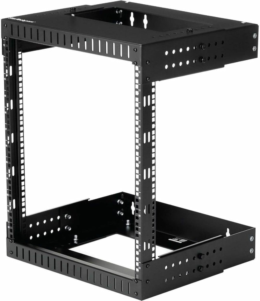 12U Wall Mount Network Rack 19 Inch Adjustable Open Frame