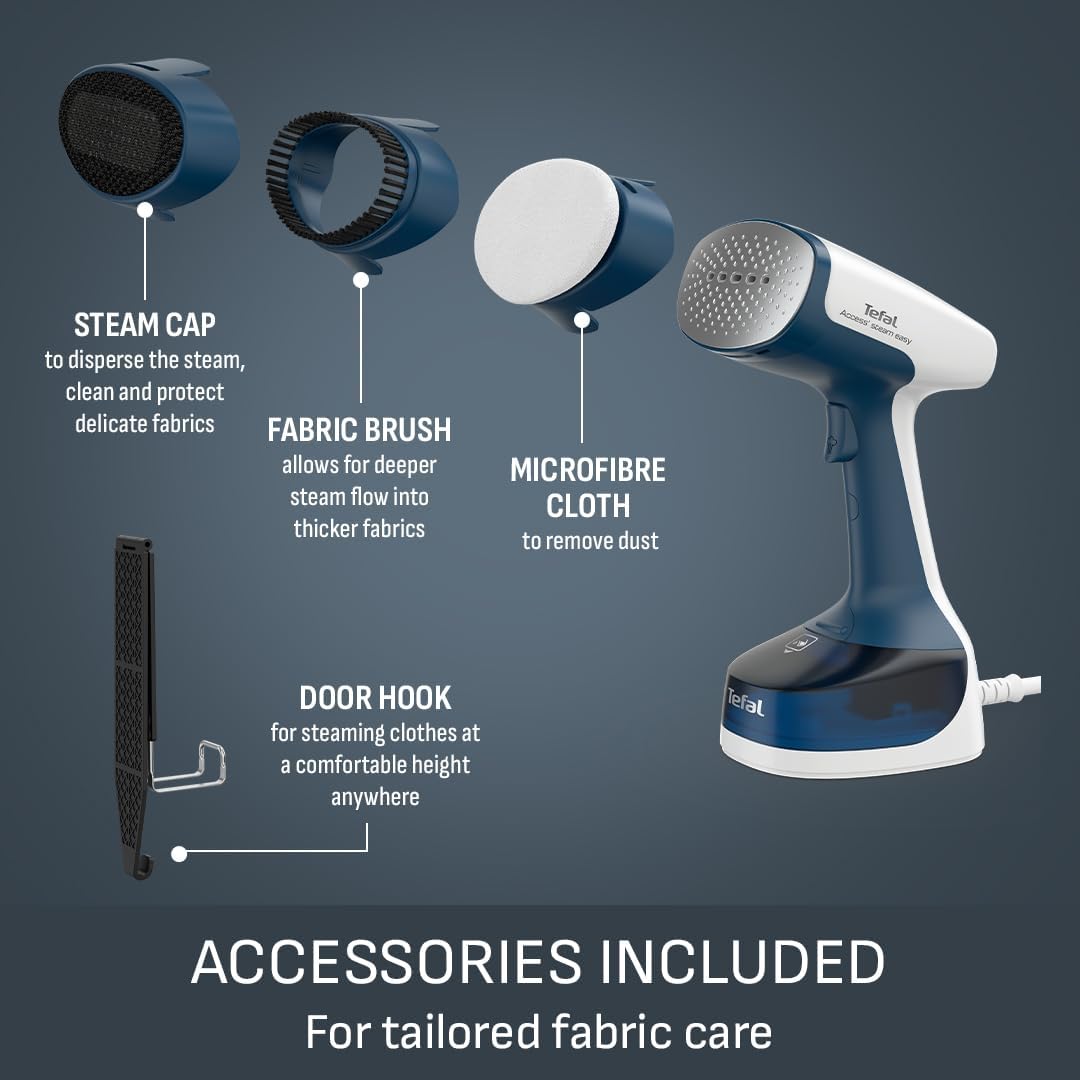 Handheld Garment Steamer 1400W Fast Heat 15s 25g Steam