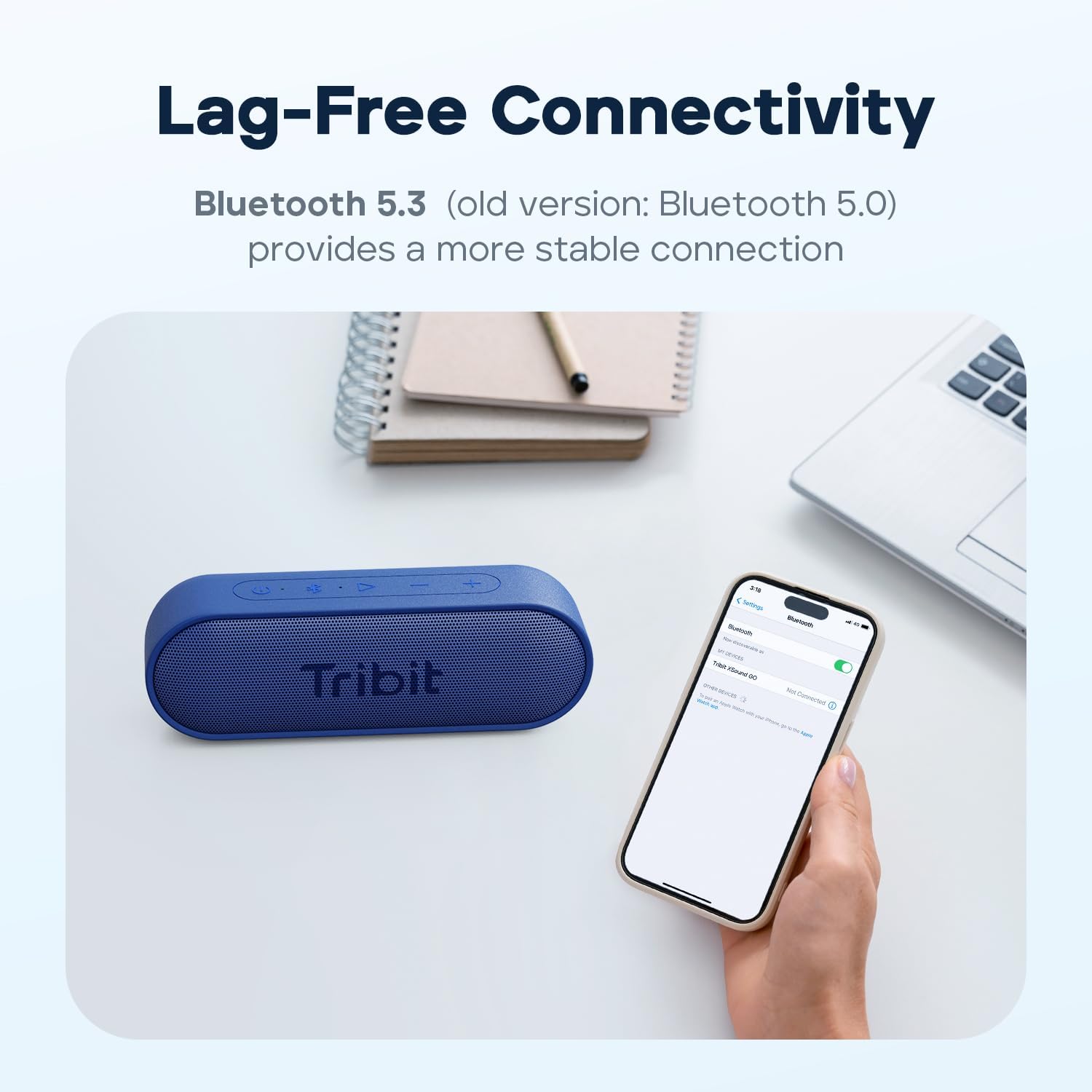 Bluetooth Speaker 16W Waterproof IPX7 24H Playtime Portable