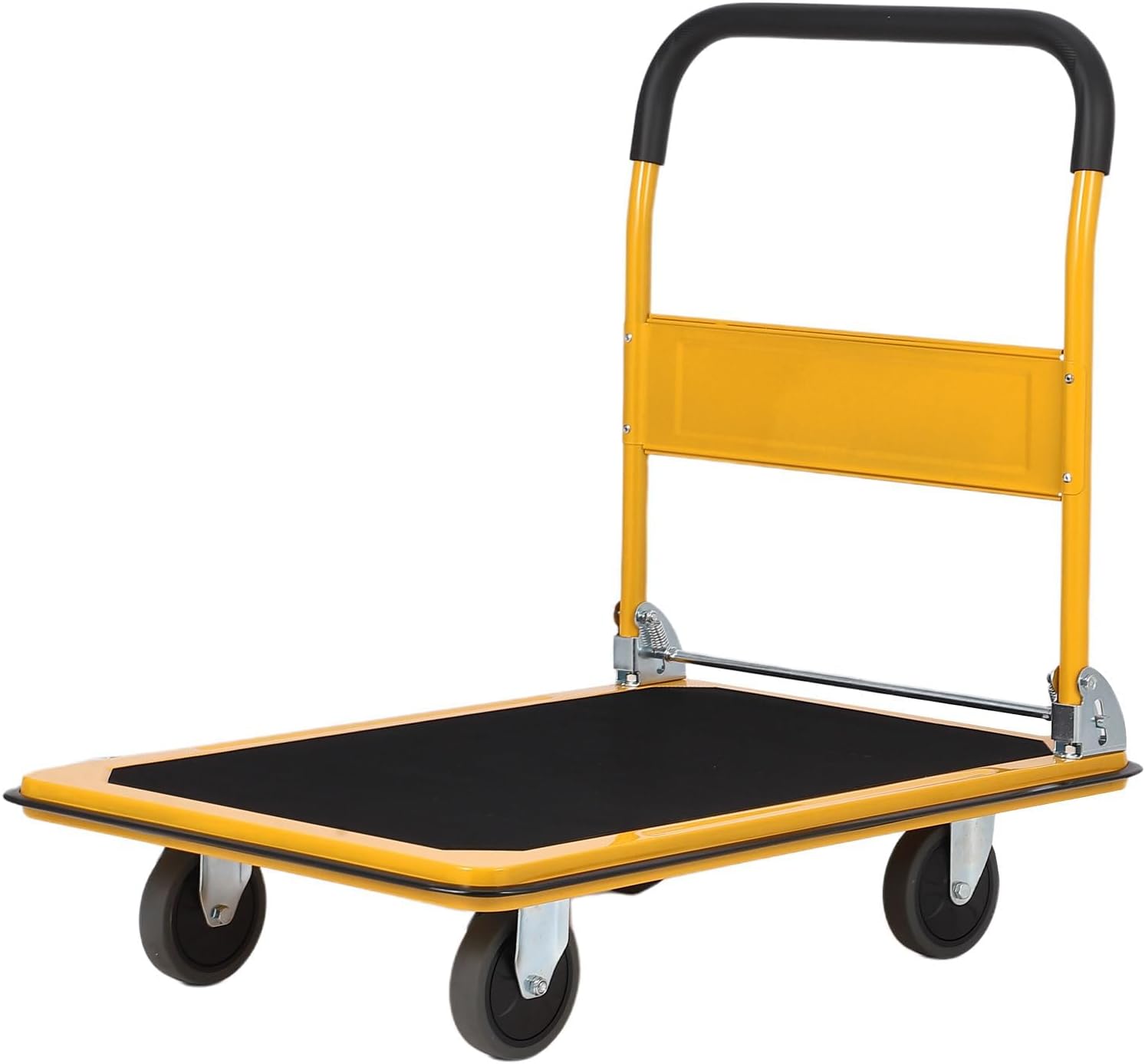 400KG Heavy Duty Platform Truck Folding Flatbed Trolley