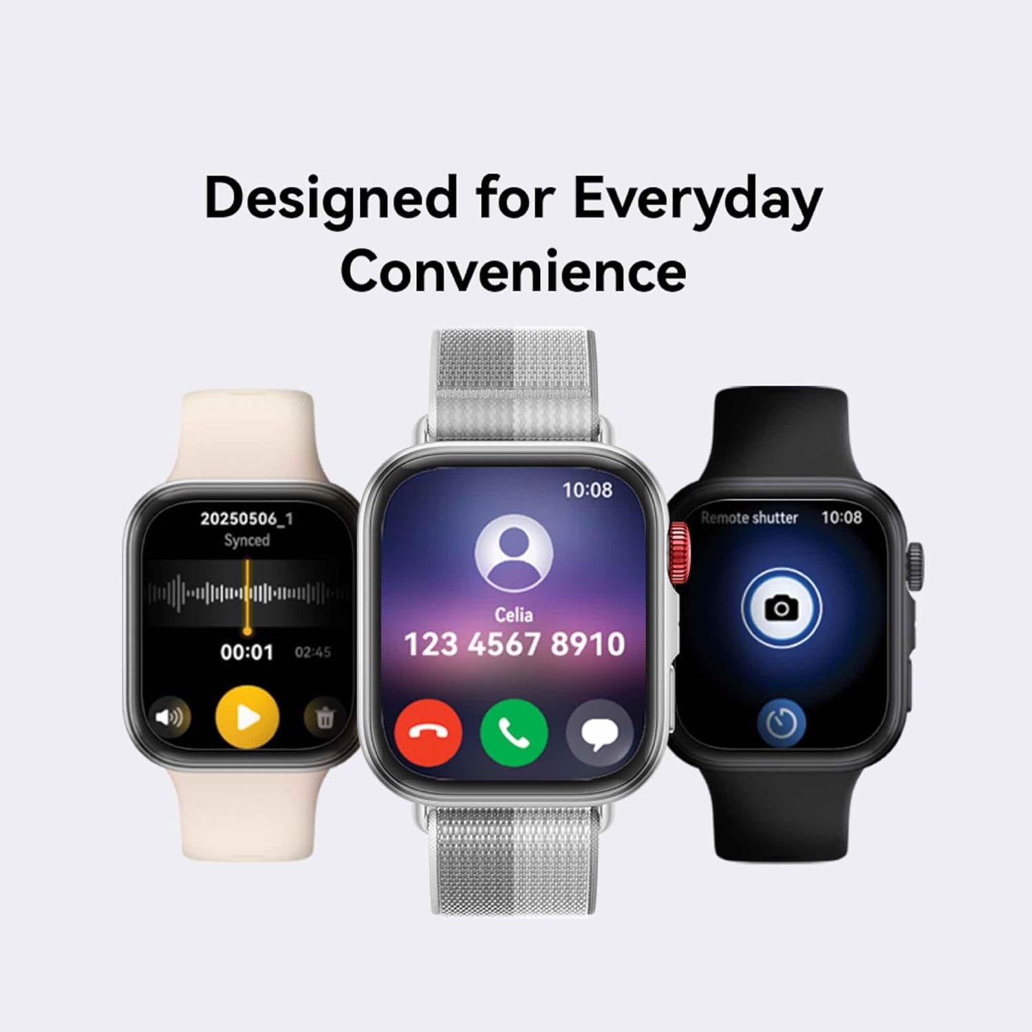 Slim GPS Smart Watch AMOLED Bluetooth Call 10 Day