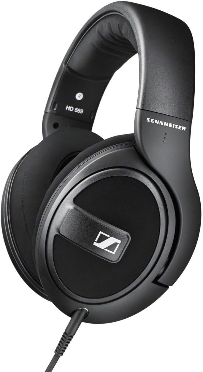 Closed Back Over Ear Headphones Studio Sound Detachable Cable