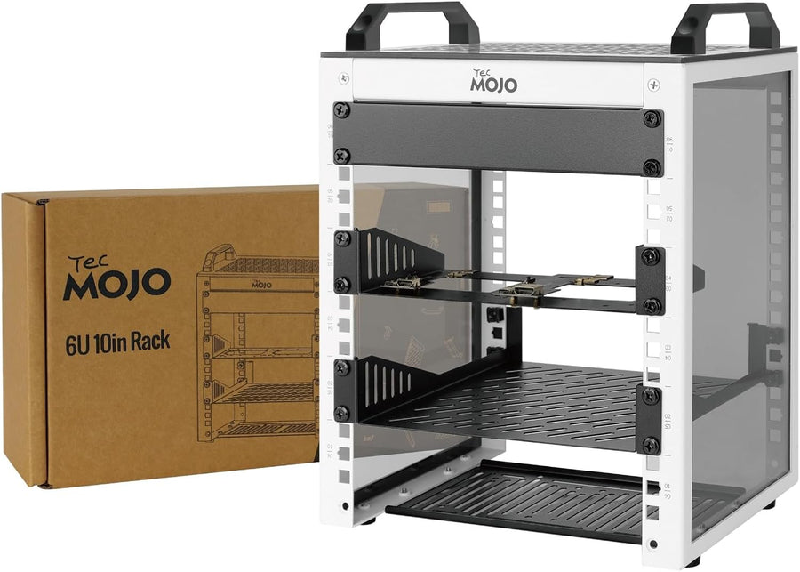 10 Inch 6U Desktop Mini Rack NAS Server Cabinet