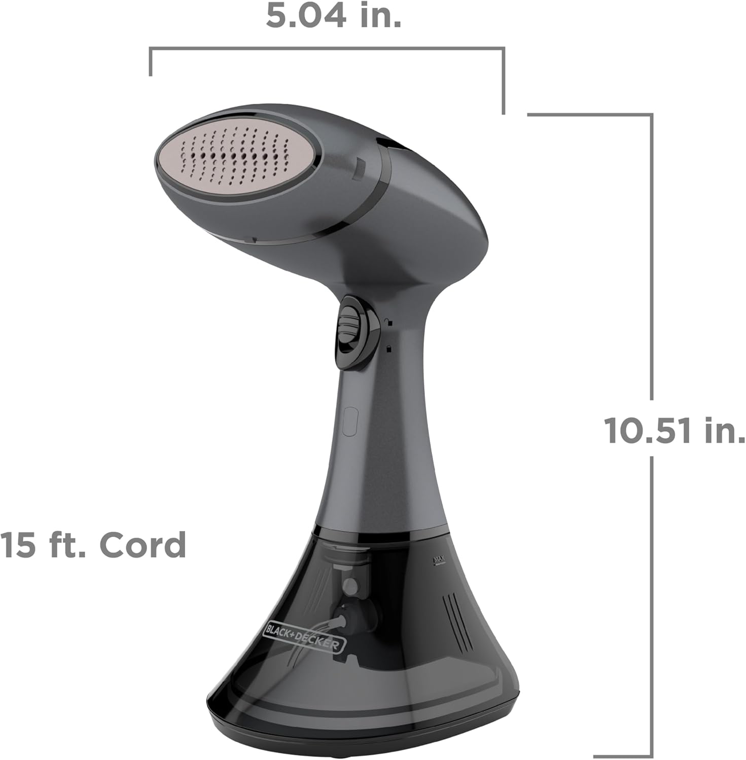 Handheld Garment Steamer 1500W Fast Heat Powerful Steam Iron