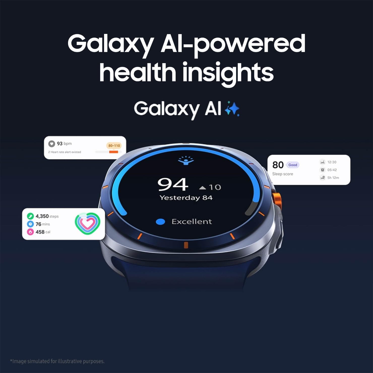 Ultra AI Smart Watch LTE Titanium GPS 10ATM