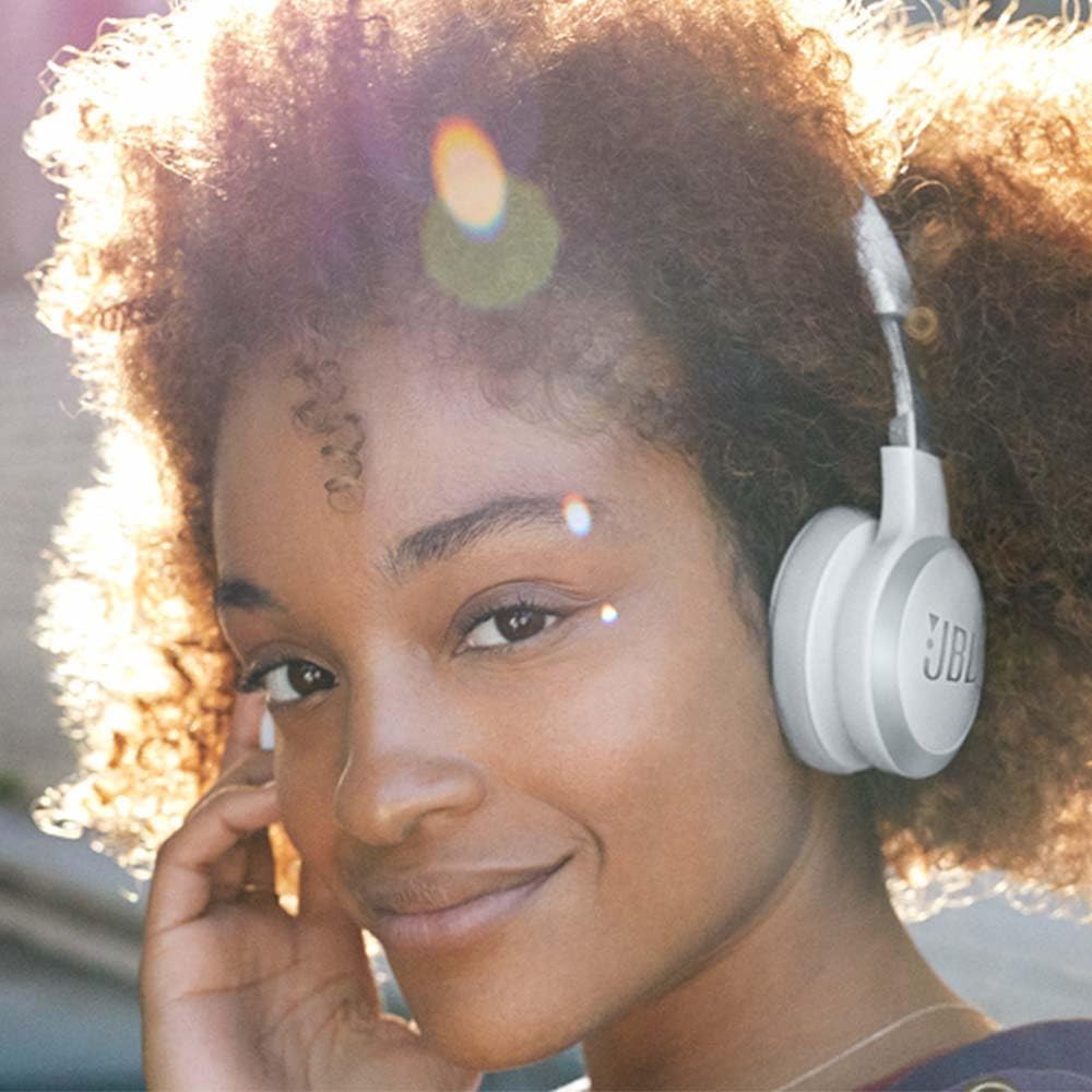 Wireless On Ear Noise Cancelling Headphones 50H Battery