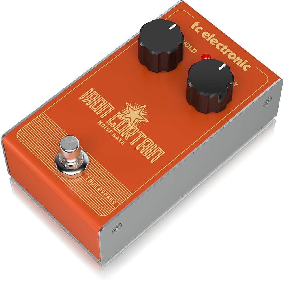 Guitar Noise Gate Pedal Analog Signal Reducer 2 Knob Control