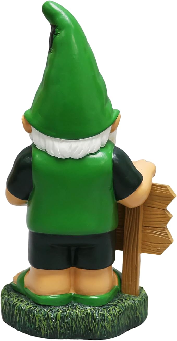 Football BBQ Garden Gnome 20cm Hand Painted Outdoor Fan Decor