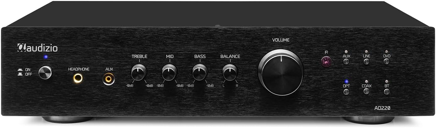 Wireless Bluetooth Vinyl Record Player Turntable Hi-Fi Audio 33/45RPM