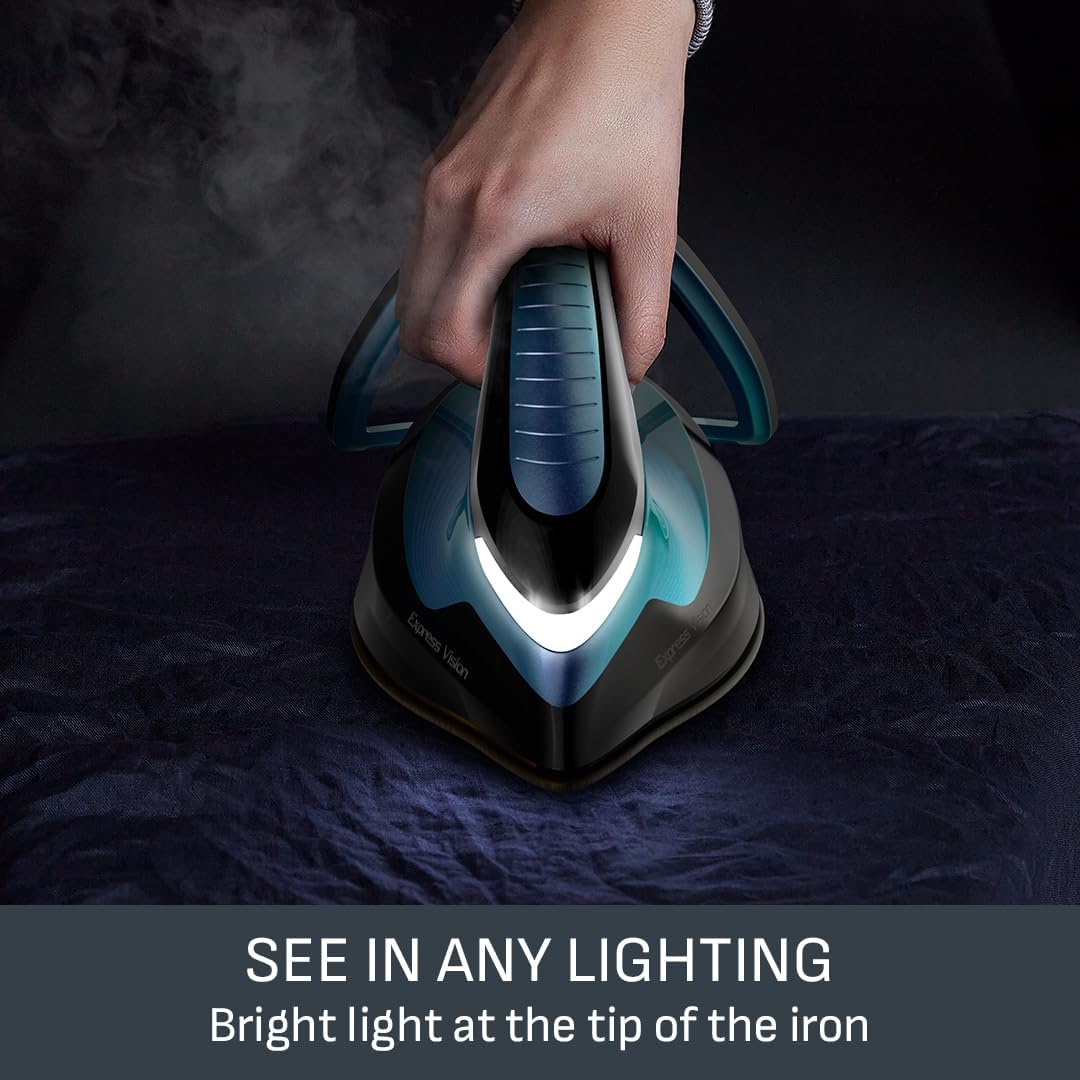 Steam Generator Iron 7 Bar 600g Steam Boost 1.8L Tank LED Tip