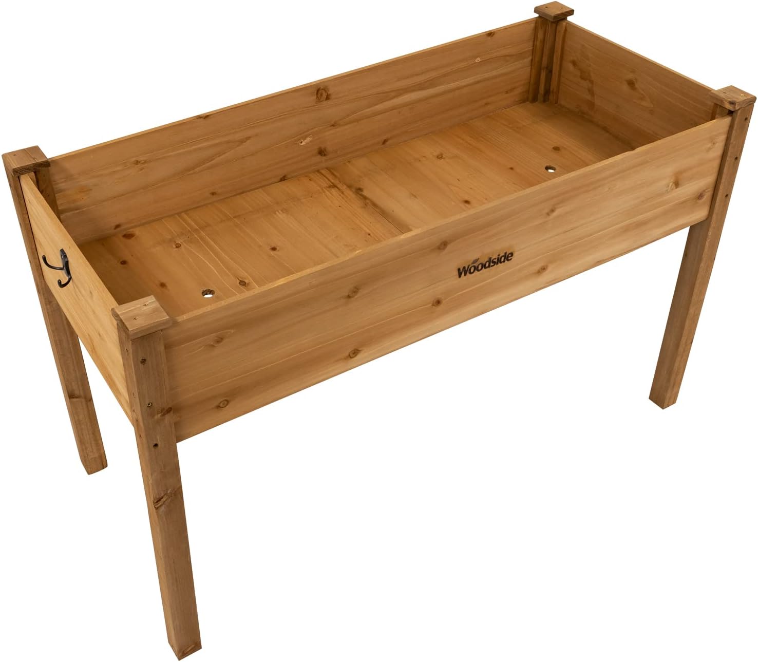 Raised Wooden Garden Planter 120cm Elevated Herb Vegetable Bed