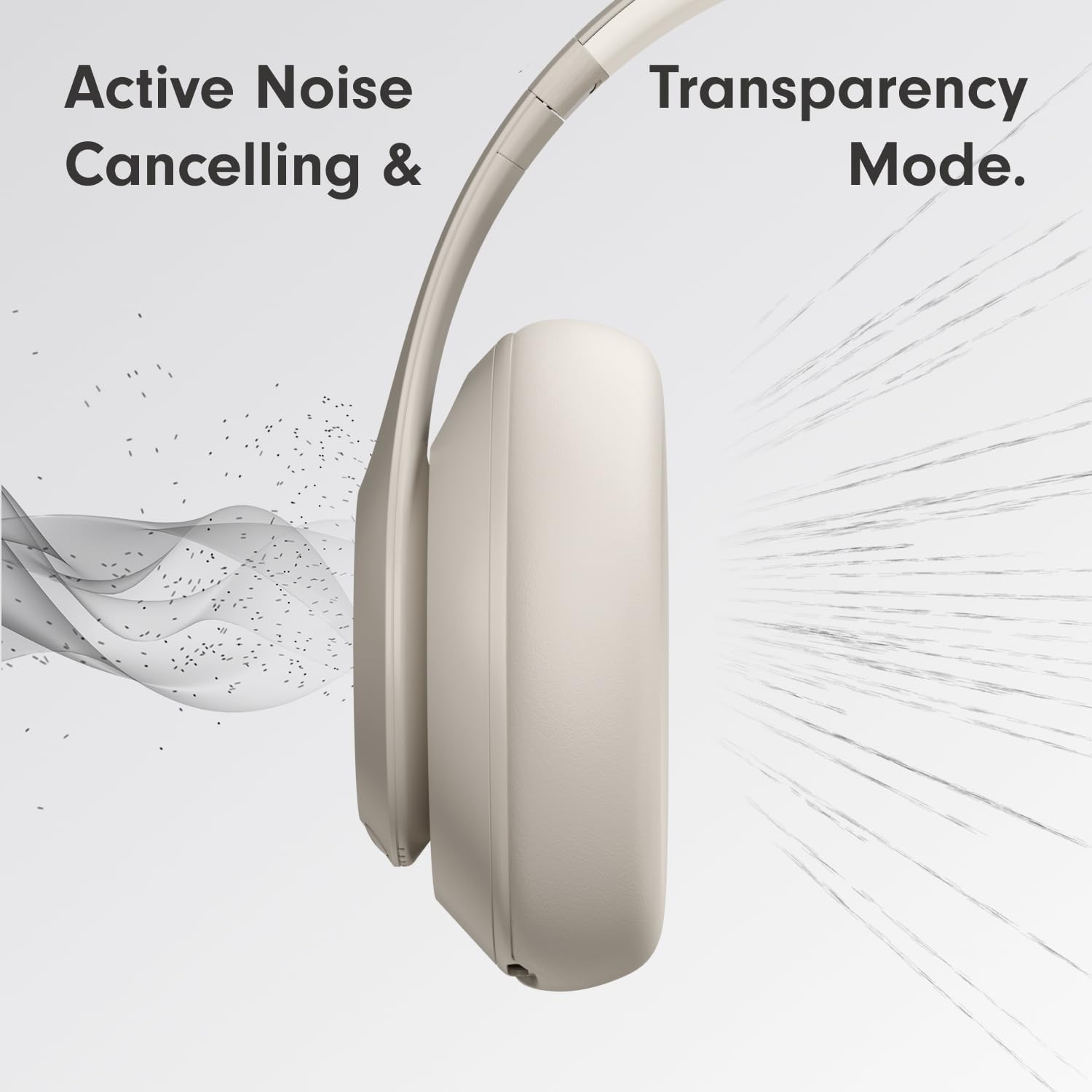 Bluetooth ANC Over Ear Headphones Spatial Audio USB C Lossless 40H