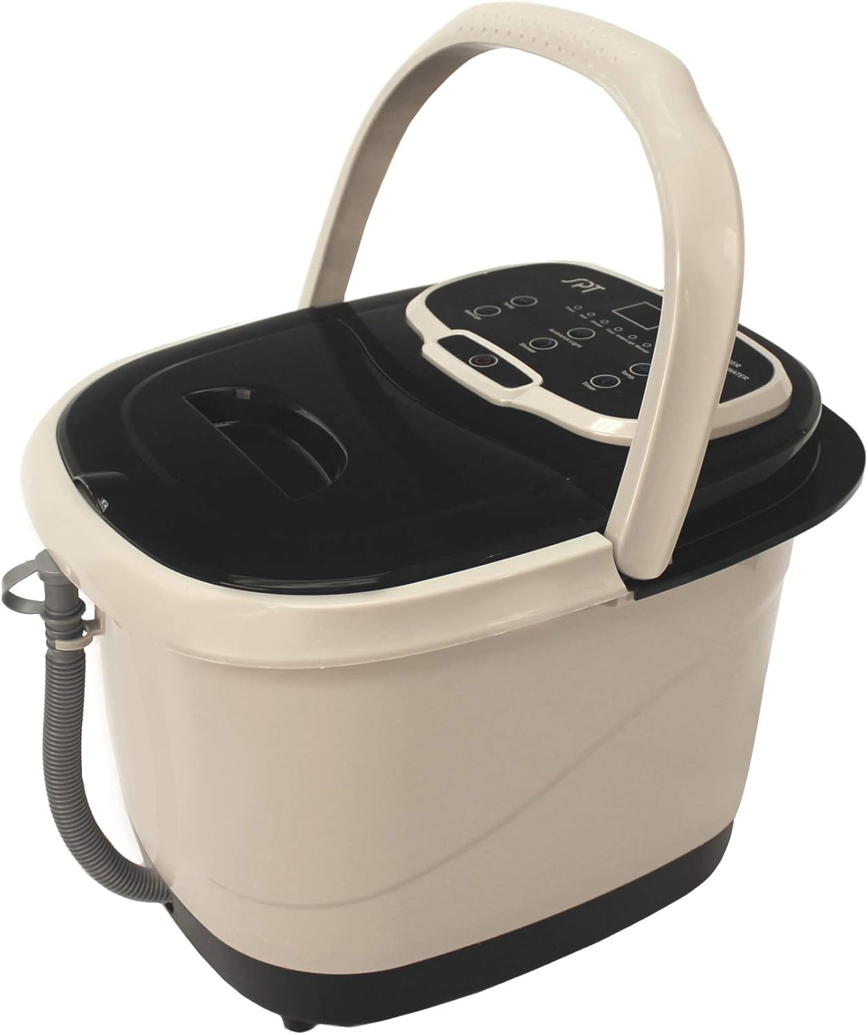 Foot Spa Bath Massager Heat Motorized Rollers Timer Large Tub